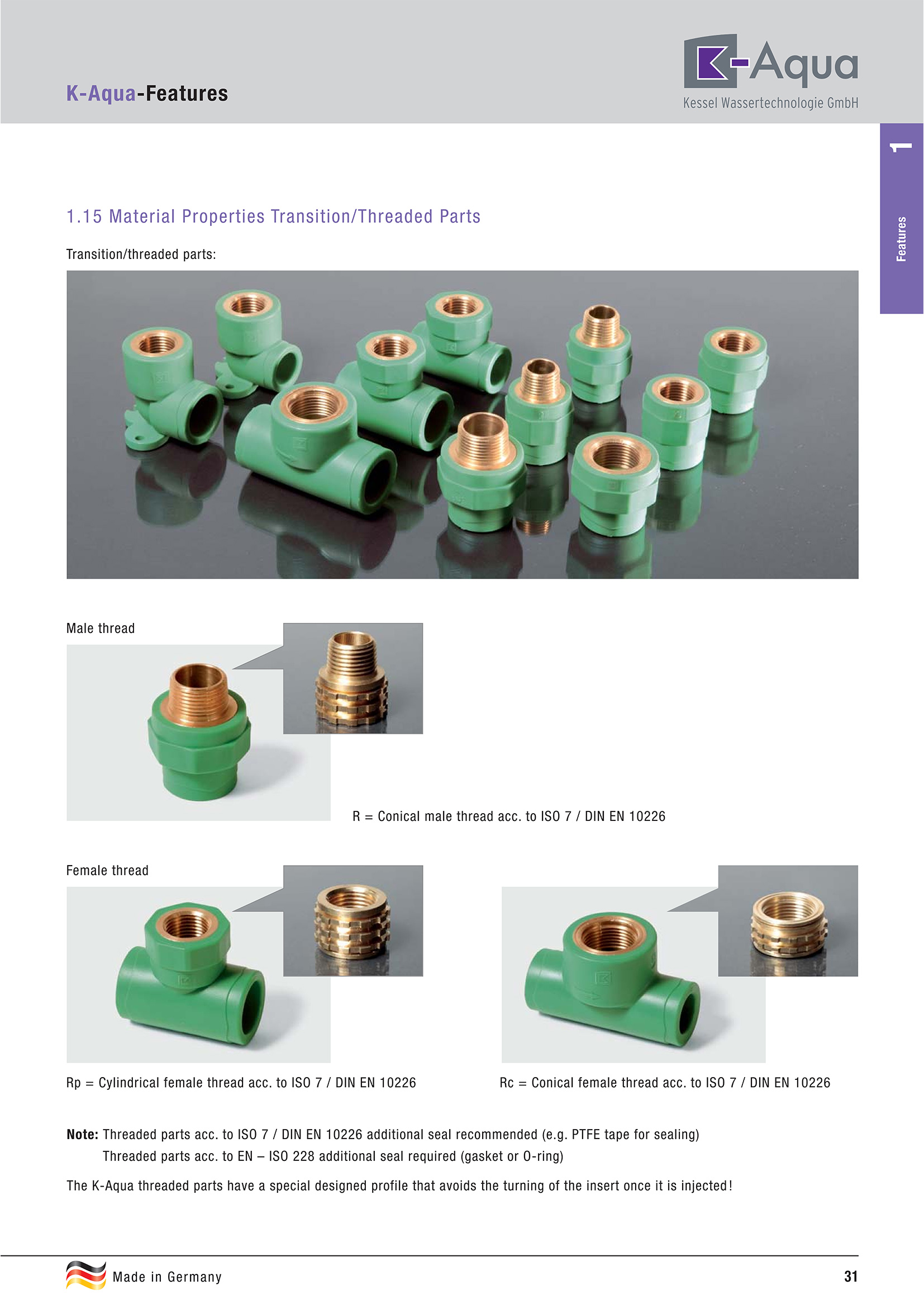 德国贝肯K-Aqua产品技术手册